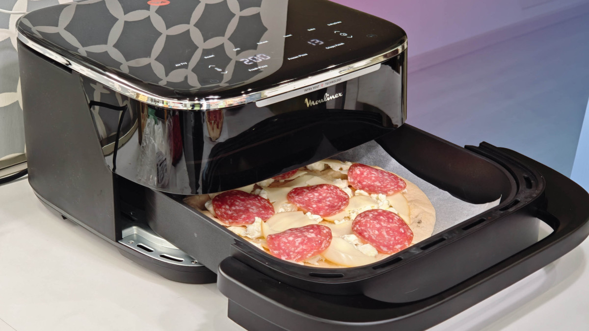 Moulinex Ever Fry XXL Surface: la friggitrice ad aria larga per pizza e teglie